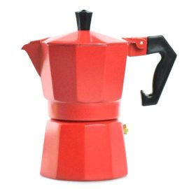 Cafetera MOKA Italiana para el mejor expreso tradicional 3 tazas.