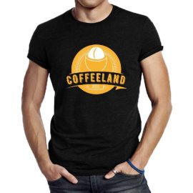 Camiseta básica Cultura Cafetera, Cuello redondo, Coffeeland